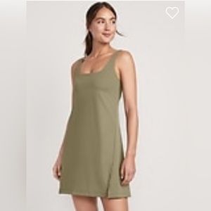 NWT Old Navy PowerSoft Shelf-Bra Support Exercise Dress for Women